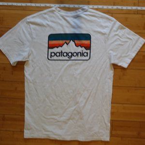 Patagonia White Short Sleeve T Shirt Size M